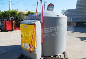 10000L Bunded Diesel Fuel Tank 10M Hose Retractable Pole PRO MODEL TFBUND