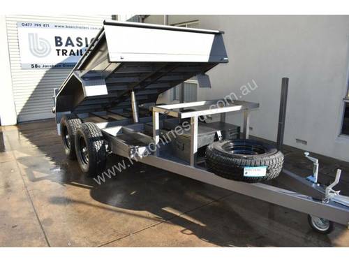 10x5 Hydraulic Tipping Plant Trailer 3500kg (Australian Made)