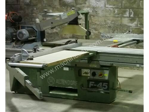 Altendorf F45 Panel Saw & Dust Extractor