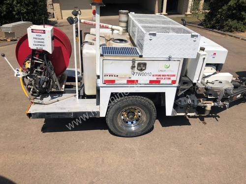 4018 US JETTING Professional DRAIN CLEANER JETTER Powered by 3Cyl HATZ DIESEL
