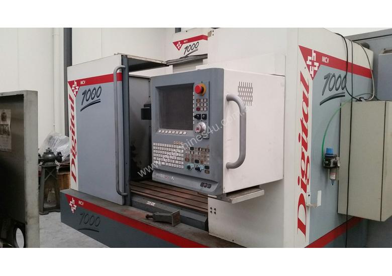 caption used Vertical Machining centre