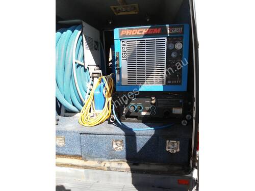 Truck mount HP Carpet tile and HP water blasting 4 cyl petrol