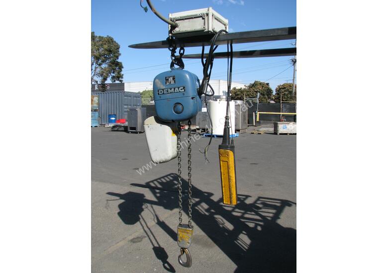 caption 1 Ton Electric Chain Hoist - Demag PK5NF