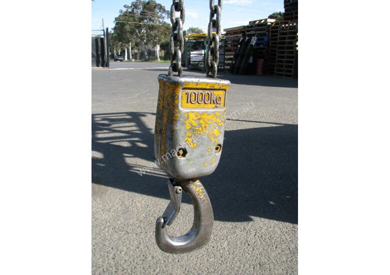 caption 1 Ton Electric Chain Hoist - Demag PK5NF
