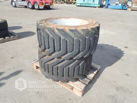 2 X USED OTR 18-625NHS TYRES ON RIMS - picture0' - Click to enlarge