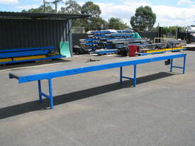 Large Motorised Variable Speed Belt Conveyor - 6.8m long - picture0' - Click to enlarge