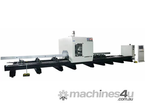 caption OZ MACHINE 5 axis 8000mm Centres, 10 tools and saw. top of the range CNC