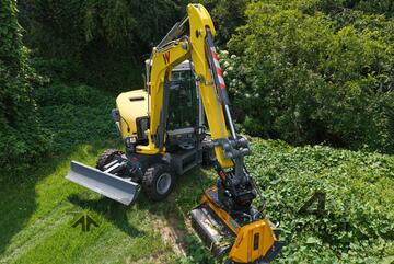 Femac T9 FS105 REV Hydraulic Mulcher for 6-12T Excavators