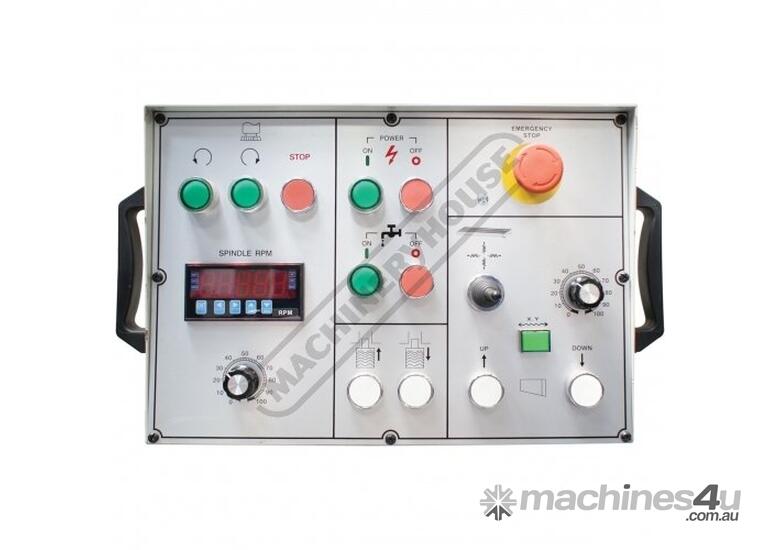 caption BM-70VE Industrial Turret Milling Machine Table Travel: (X) - 1050mm (Y) - 420mm (Z) - 400mm Include