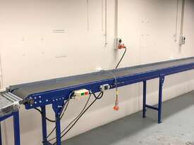 Long Motorised Belt Conveyor - 13.5m long - picture0' - Click to enlarge