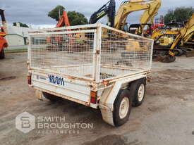 CUSTOM BUILT TANDEM AXLE CAGED BOX TRAILER - picture0' - Click to enlarge