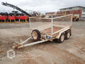 CUSTOM BUILT TANDEM AXLE CAGED BOX TRAILER - picture2' - Click to enlarge