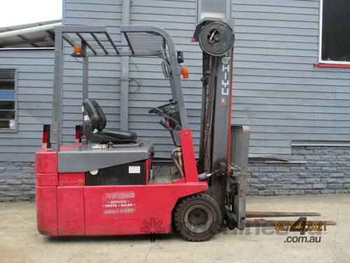 Nichiyu Electric Container Mast Used Forklift #CS266