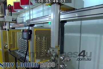 BR03SP Robotic Gantry Loader - Stability at High Speed Level