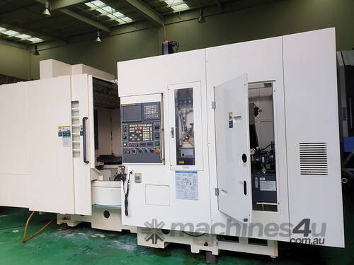 2009 Hyundai Wia HS500i Twin Pallet Horizontal Machining Centre