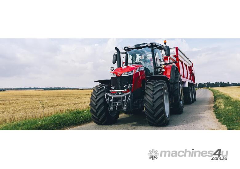 caption Massey Ferguson Tractor MF 8700 S / 300-370 HP - High Horsepower + Precision Farming!