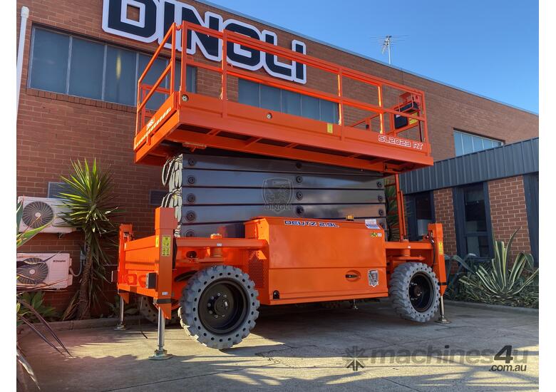 ACCESSWORX -  DINGLI SL2023RT (65FT DIESEL)2022 SELF PROPELLED RT SCISSOR LIFT 