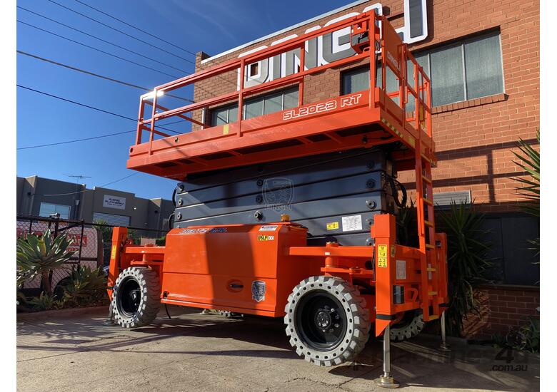 ACCESSWORX -  DINGLI SL2023RT (65FT DIESEL)2022 SELF PROPELLED RT SCISSOR LIFT 