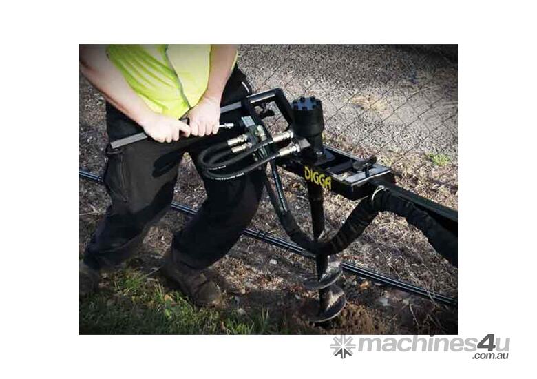 caption Digga Agricultural Series Augers To Suit Machines up to 5T