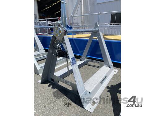 caption Cable Drum Stand 4000kg- Bolt Together (excluding brake kit), Built Tough & Designed to Last!