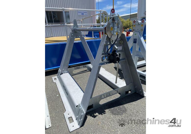 caption Cable Drum Stand 4000kg- Bolt Together (excluding brake kit), Built Tough & Designed to Last!