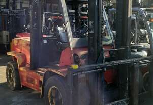 ACTIVE FORKLIFTS - 7 Ton Hyster Diesel Forklift for sale- 4.4m lift height Dual front wheels