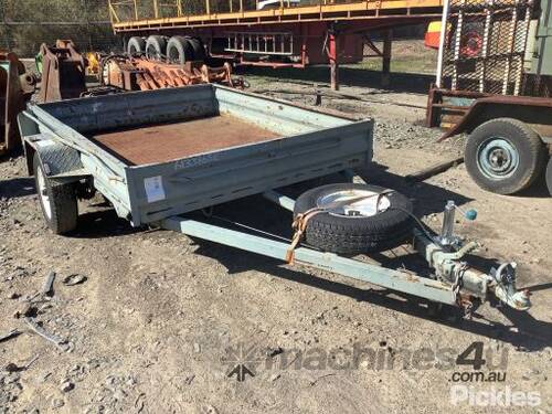 Homemade Boxtrailer Single Axle Box Trailer