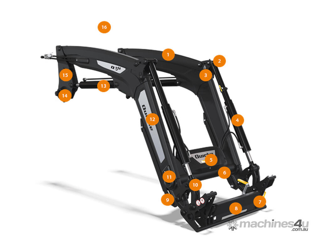 New Quicke Q6M Front Mounted Tractor Attachments in WELSHPOOL, WA