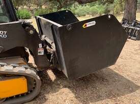 Himac Skid Steer Skip Bin - 1830mm wide - capacity 1.8 cubic metres - picture0' - Click to enlarge