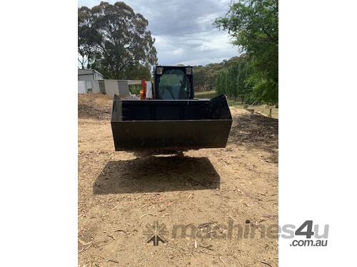 Himac Skid Steer Skip Bin - 1830mm wide - capacity 1.8 cubic metres