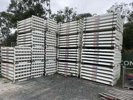 Large Quantity of Aluminium Flooring Formwork - picture0' - Click to enlarge