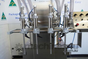 PACKSERV Four Head Auto Filler * up to 60 units / minute *