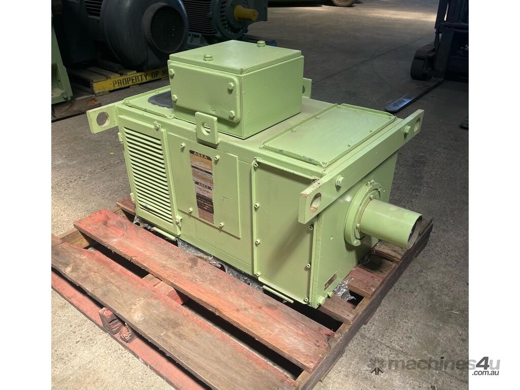 Used asea 115 kw 150 hp 1570 rpm 600 volt Foot Mount 250 frame DC