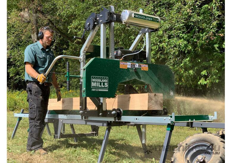 caption Woodland Mills HM122 Bushlander: Portable Off-Road Sawmill – 22