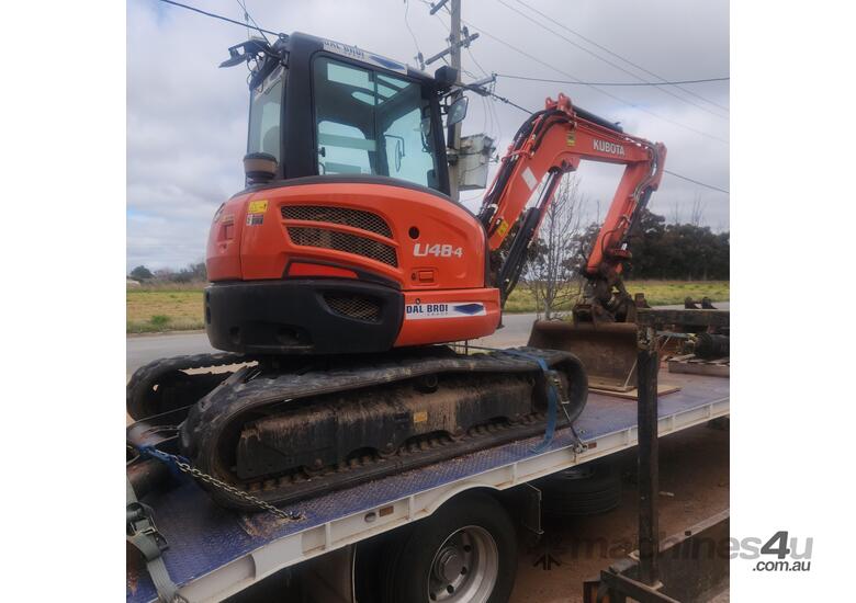 caption LIFTEK - KUBOTA U48-4 Excavator * LOW 1800 HOURS *
