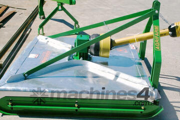 AgrifarmAHS180 Series 1.8m Slasher Galvanised with Chain Top Link 55HP *AUSTRALIAN MADE*