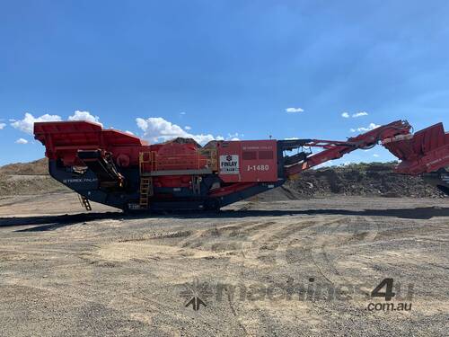 USED FINLAY J-1480 JAW CRUSHER