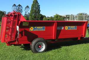 Tuffass M40 Low Profile Compost & Mulch Spreader Efficient Spreading with 40-90 HP Power!