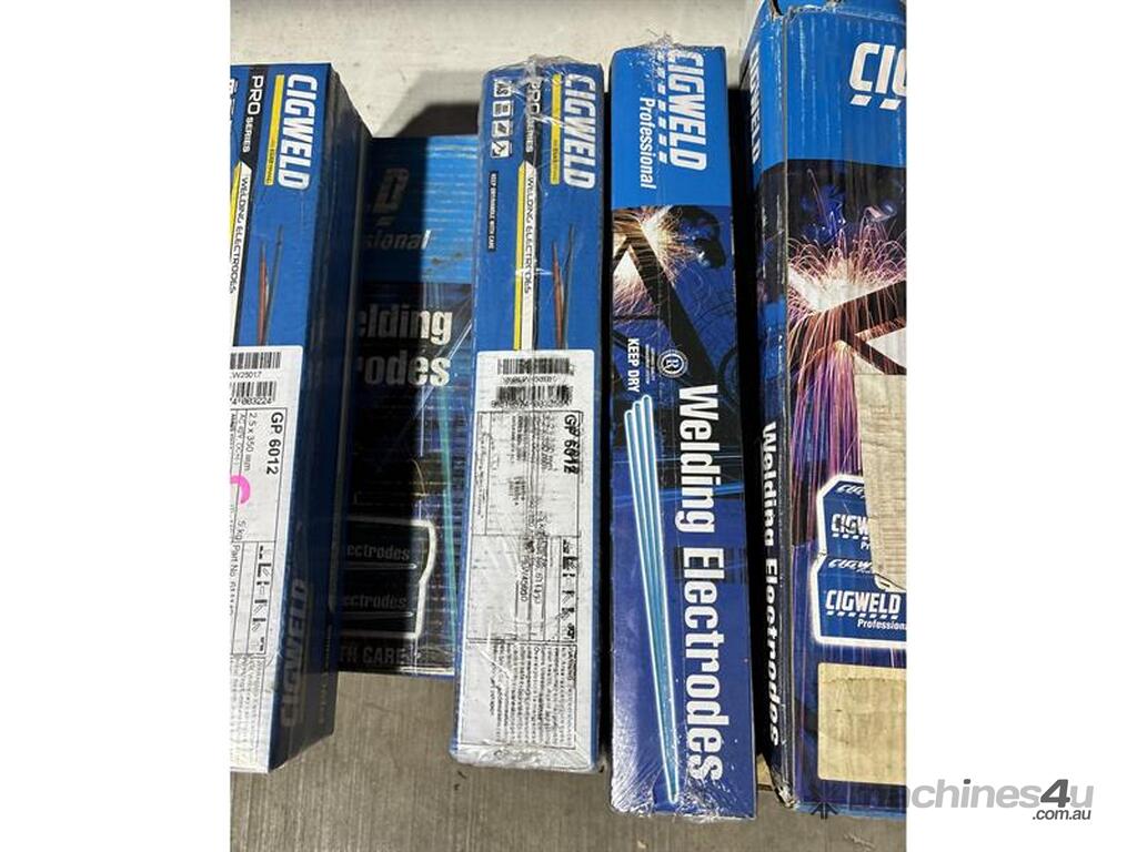 Used GENERAL PURPOSE ELECTRODES VARIOUS TYPES AND SIZES GENERAL