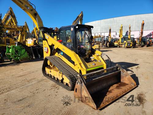caption 2021 CAT 299D3 XE HIGH FLOW TRACK LOADER WITH 2000HRS