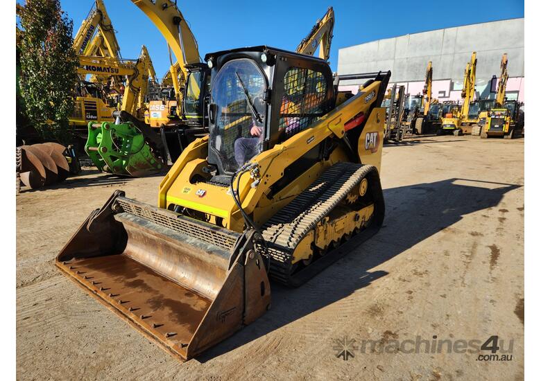 caption 2021 CAT 299D3 XE HIGH FLOW TRACK LOADER WITH 2000HRS