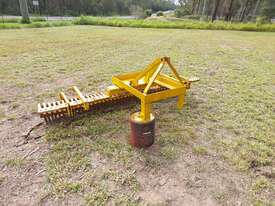 3 Point Linkage Rear 2.4M Stick Rake & Blade - picture0' - Click to enlarge