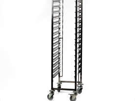 15 TIER STAINLESS STEEL GASTRONORM TROLLEY- GNT-15 - picture0' - Click to enlarge