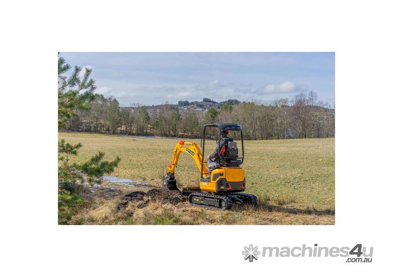 caption Mini Excavator 1.7T + Reliable, Easy Maintenance! 2024 Dotsu Model