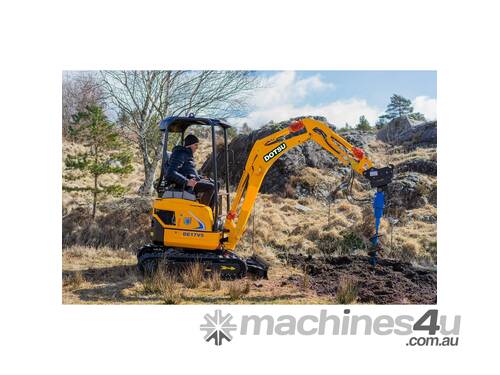 caption Mini Excavator 1.7T + Reliable, Easy Maintenance! 2024 Dotsu Model