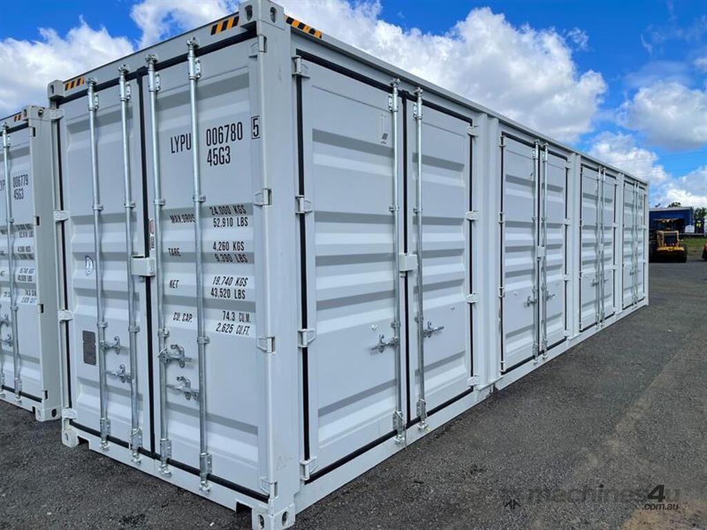 Used New 40 High Cube Side Opening Container Shipping Container In Listed On Machines4u 5270