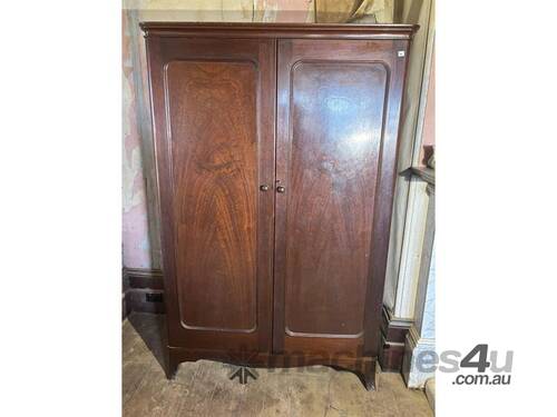 1940'S 2 DOOR CEDAR WARDROBE 