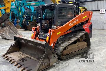 2017 Kubota SVL95-2S Track Loader with 4in1 Bucket