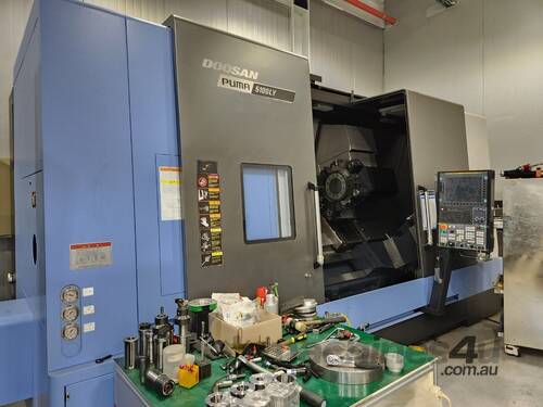 2021 Doosan Puma-5100LYA Turn Mill CNC Lathe - Never Used