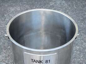 Stainless Steel Vat. - picture1' - Click to enlarge
